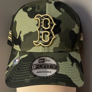 Boston Camo SnapBack hat